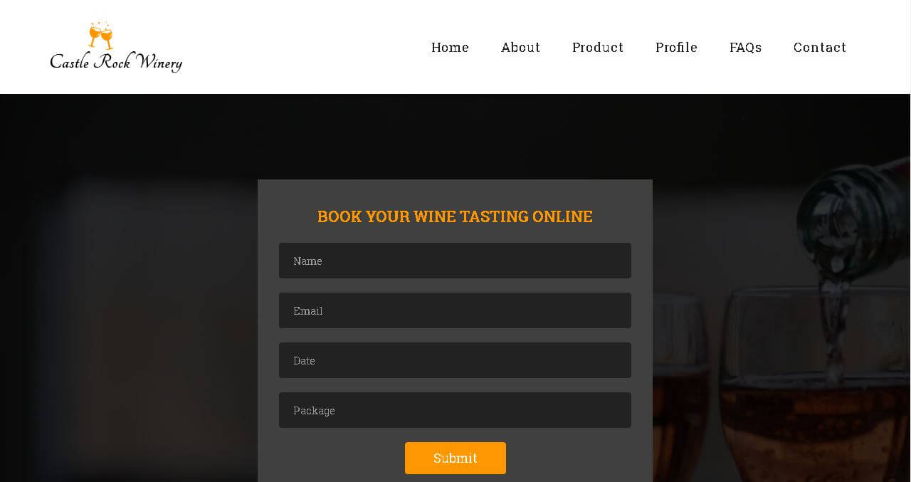 Wine Tasting Website
