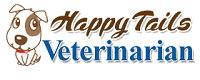 Happy Tails Veterinarian Logo
